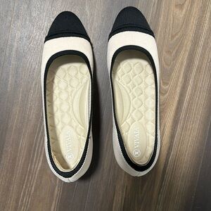 Vivaia Ballerina Block Heel - Size 8 or 39 (EU)